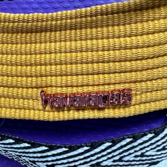 Havaianas Slides Purple Mustard - Picture 3 of 6